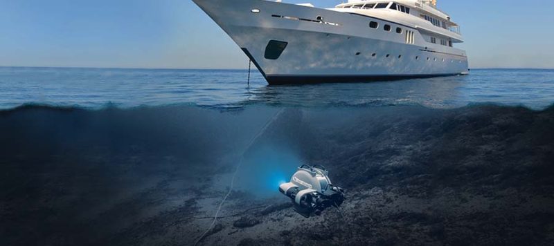 underwater drone yacht shipwreck dubai