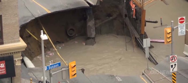 sinkhole damage