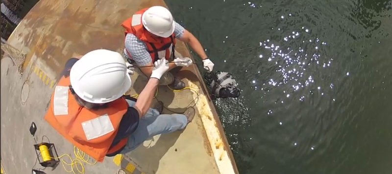 washington state ferries deep trekker rov underwater drone