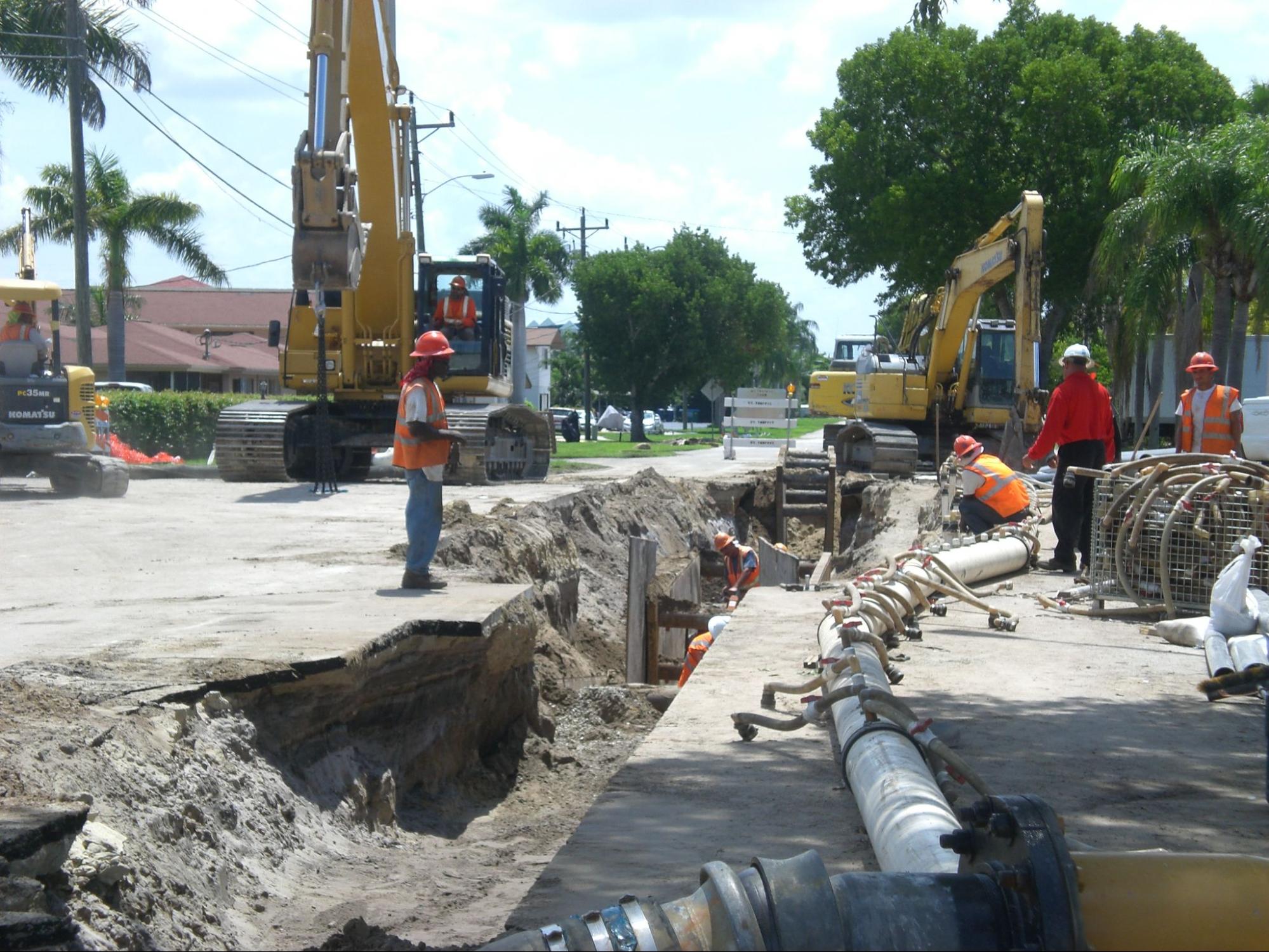 power line underground
