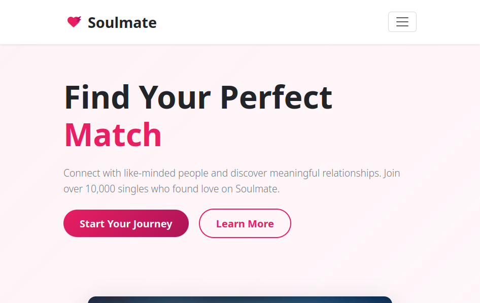 soulmate webpage
