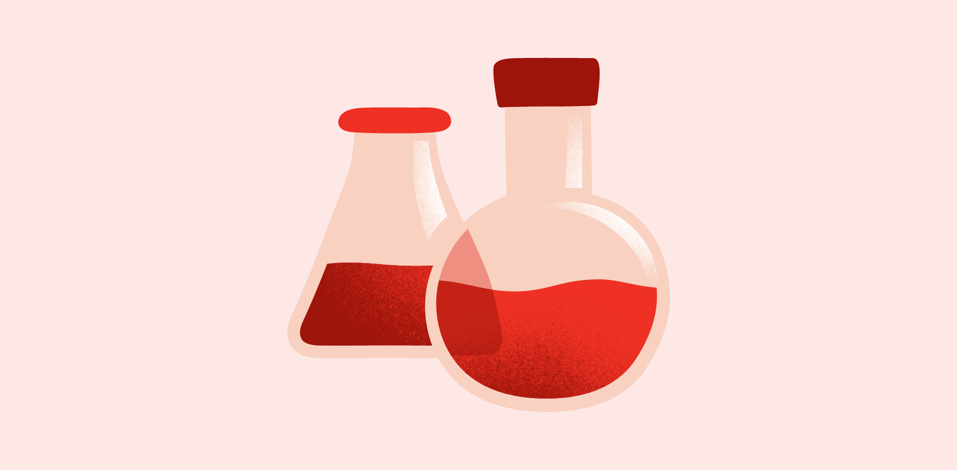 红色液体烧杯图标
