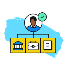 Spot illustration of Income product