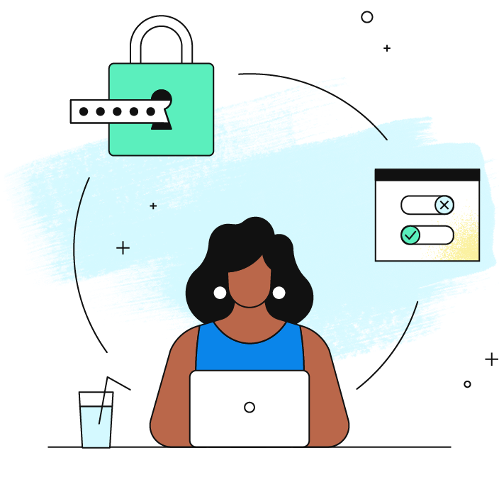 Scene illustration for Privacy Controls