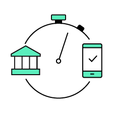 Instantly fund and top up accounts
