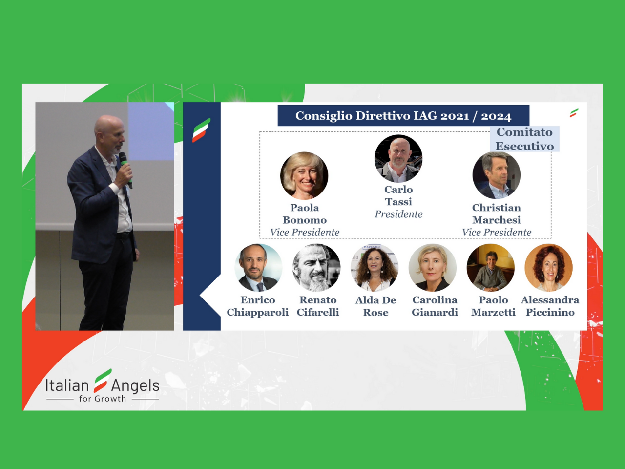 Italian Angels For Growth, New Board Of Directors Elected. Carlo Tassi ...