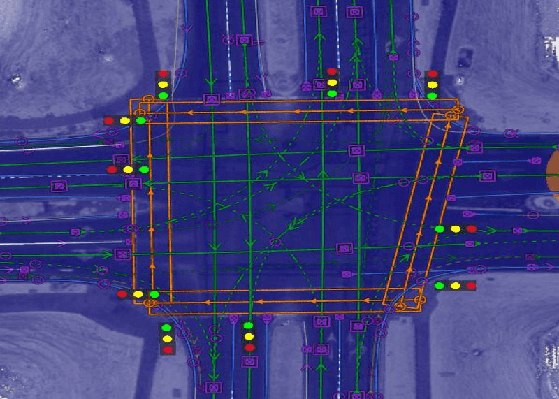 Waymo traffic simulation 