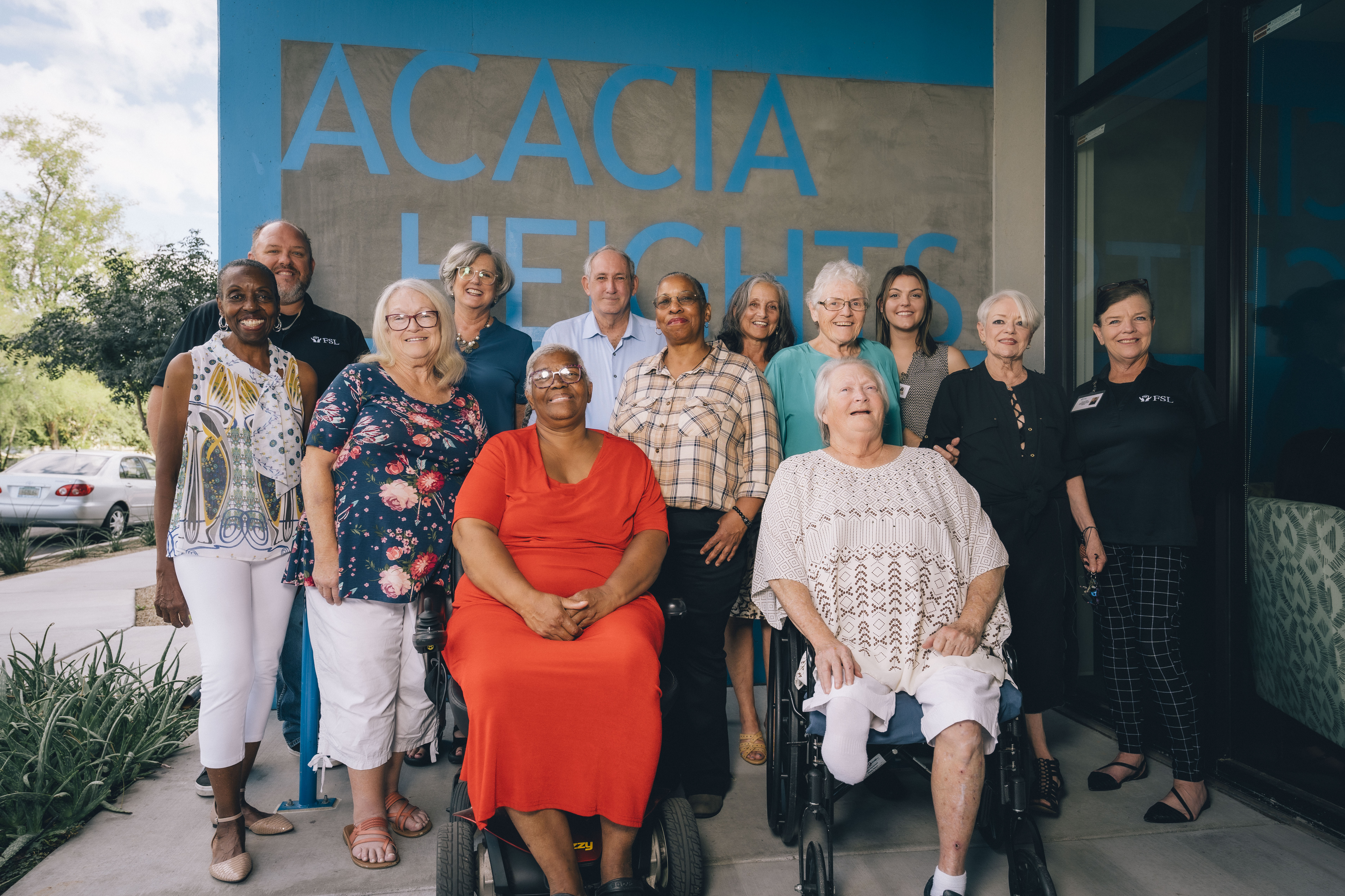 Acacia Heights residents