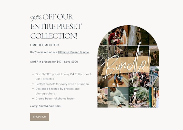Signature Edits bundle