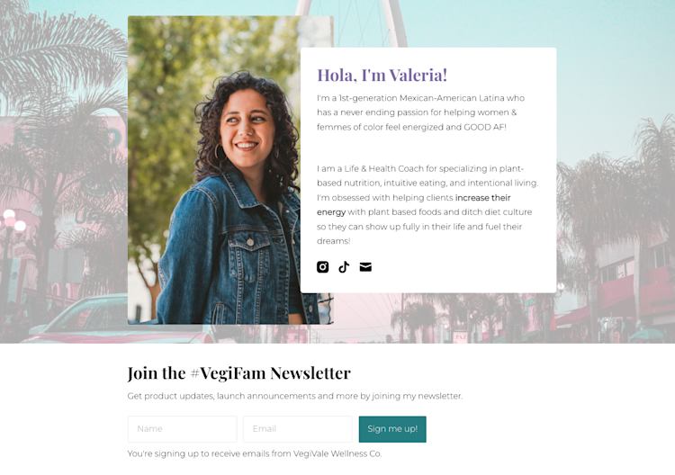 VegiVale Valeria Wellness