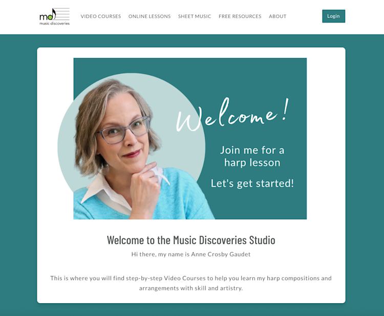 Anne Crosby Gaudet Music Discoveries