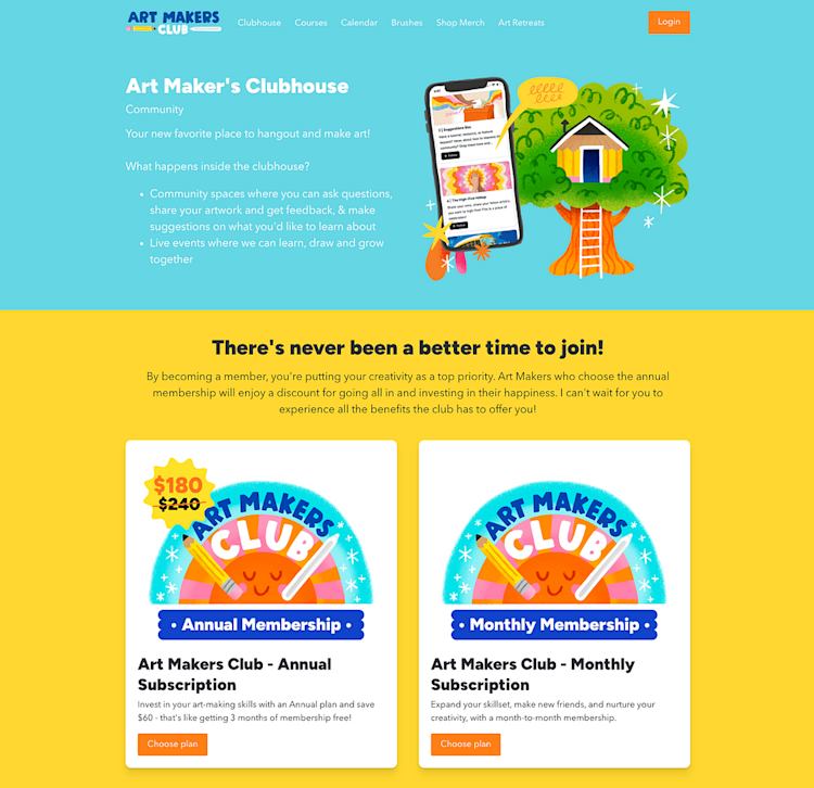 Art Makers Clubhouse community