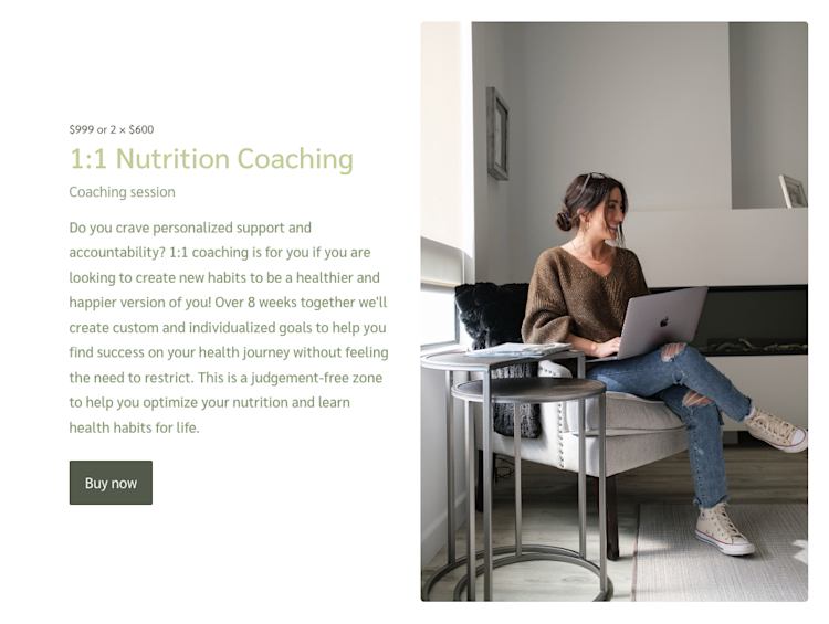 Sara Cammo Nutrition Coaching