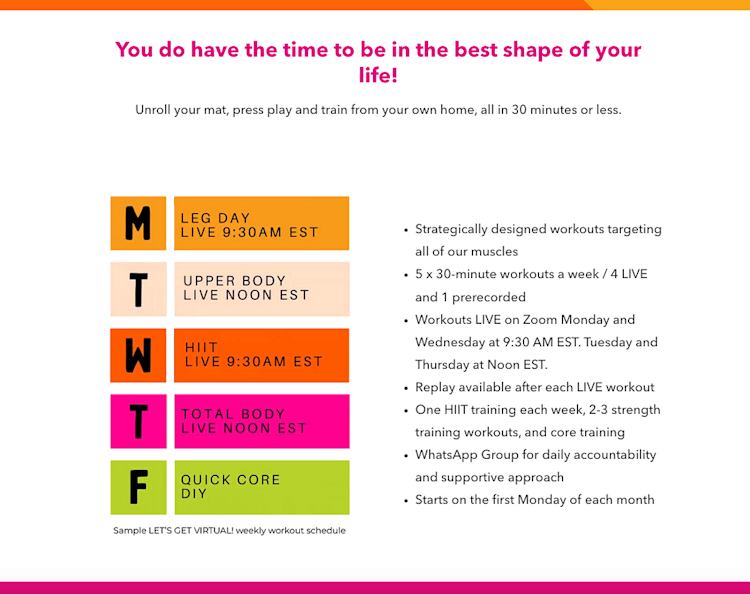 Just Feel It Fitness community