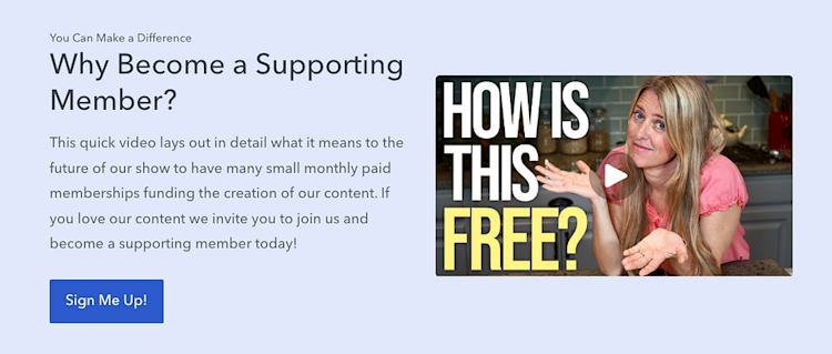 Whole Food Plant Based Cooking Show support community