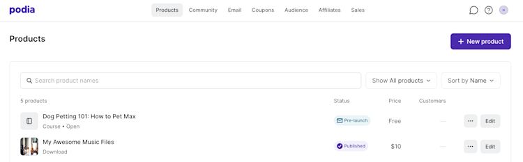 How to publish digital downloads from your own website: publishing your product