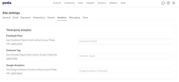 How to sell digital downloads on your own site: Connect google analytics