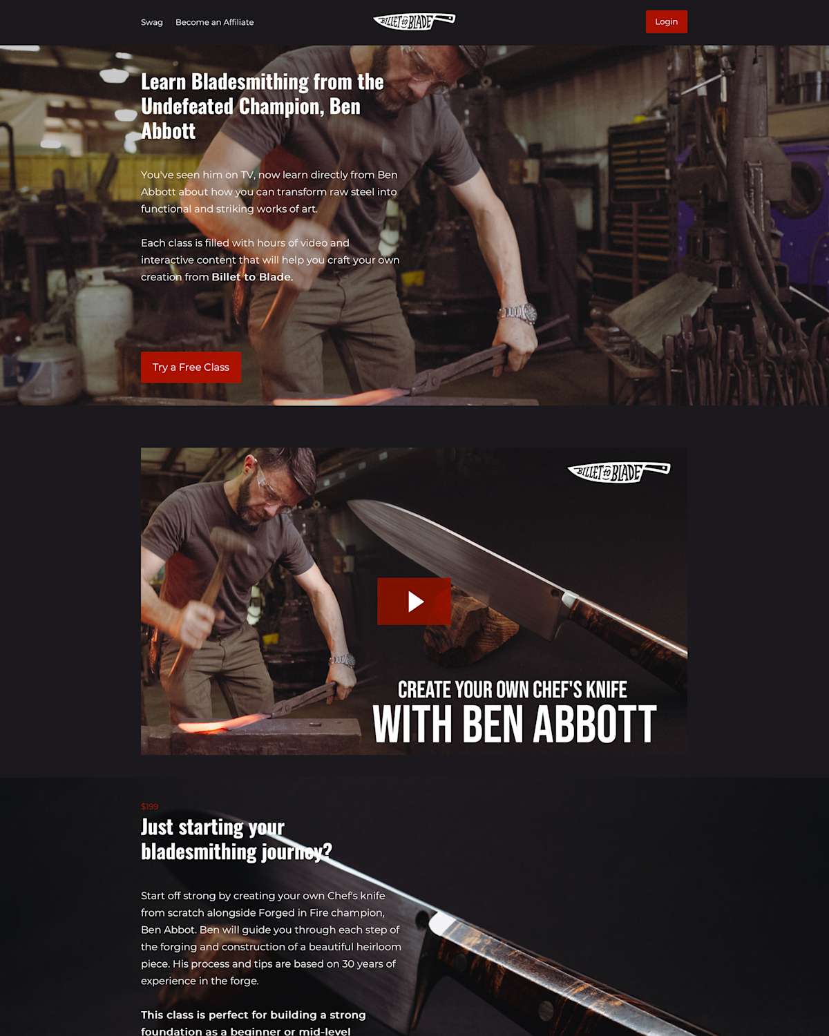Website screenshot 2