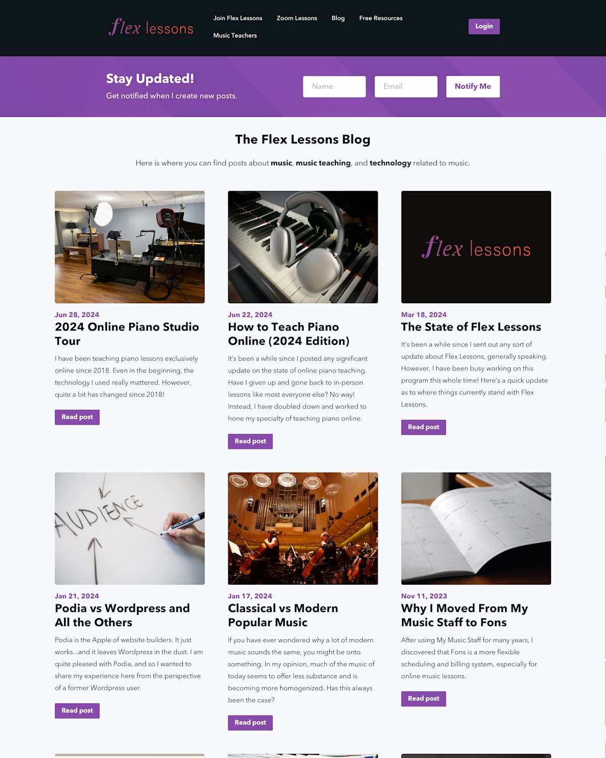 Blog screenshot 4