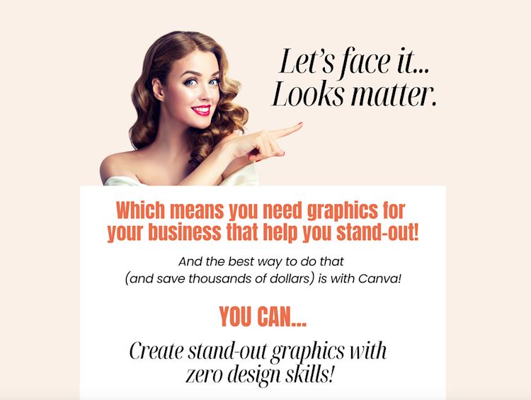 Lane Rado Creative Landing Page Example