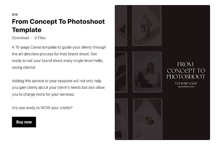 Jessica Hanlon Canva template