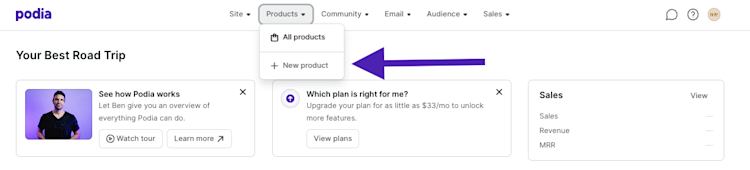 Membership: Add a new product