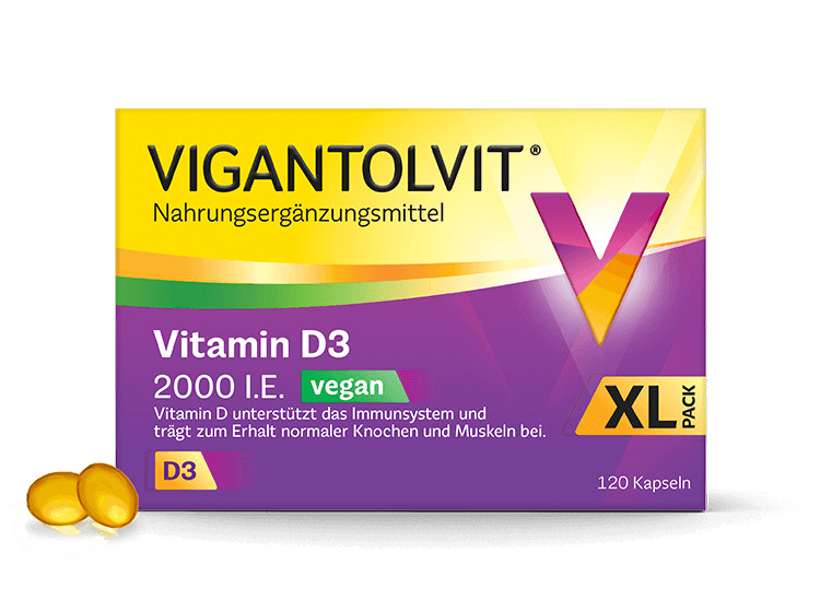 Vigantol 2000 I.E. vegane Tablette
