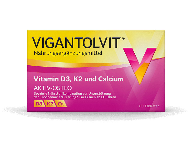 VigantolVit Vitamin D3, K2 and Calcium Tablette