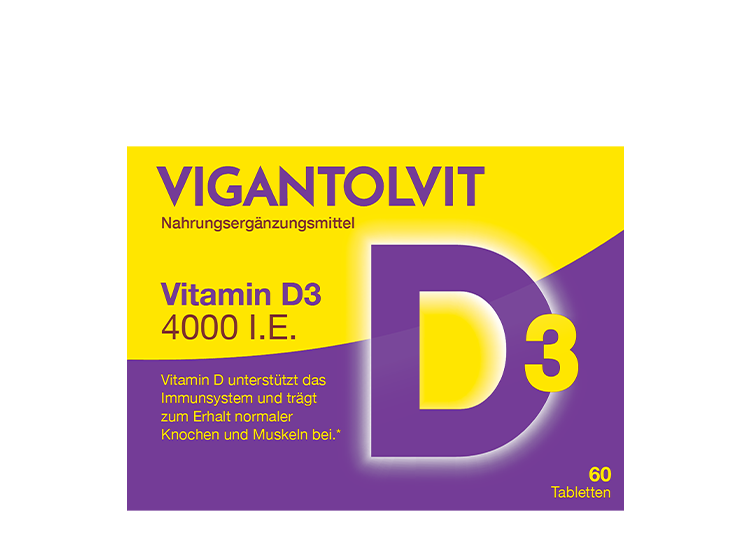 VIGANTOLVIT® Hochdosiertes Vitamin D3 4.000 I.E für Erwachsene – das Vitamin D für Erwachsene