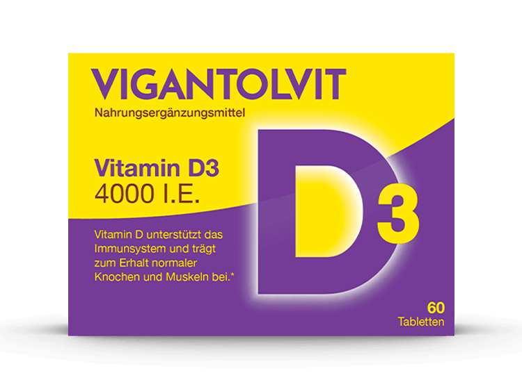 VIGANTOLVIT® Hochdosiertes Vitamin D3 4.000 I.E für Erwachsene – das Vitamin D für Erwachsene
