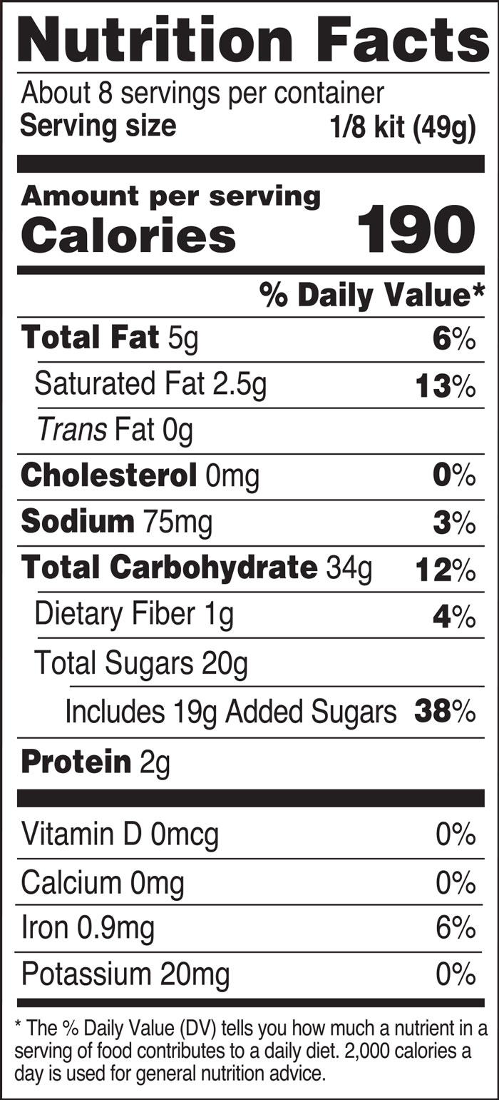 2101652-1 8ct Baseball & Jersey Cookie Kit US NutritionalFacts