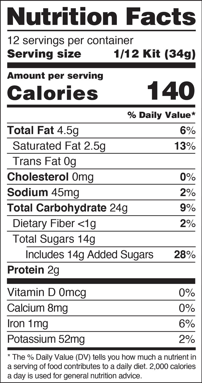 1901493-1 HERSHEY'S HALLOWEEN SMALL HOUSE US NutritionalFacts