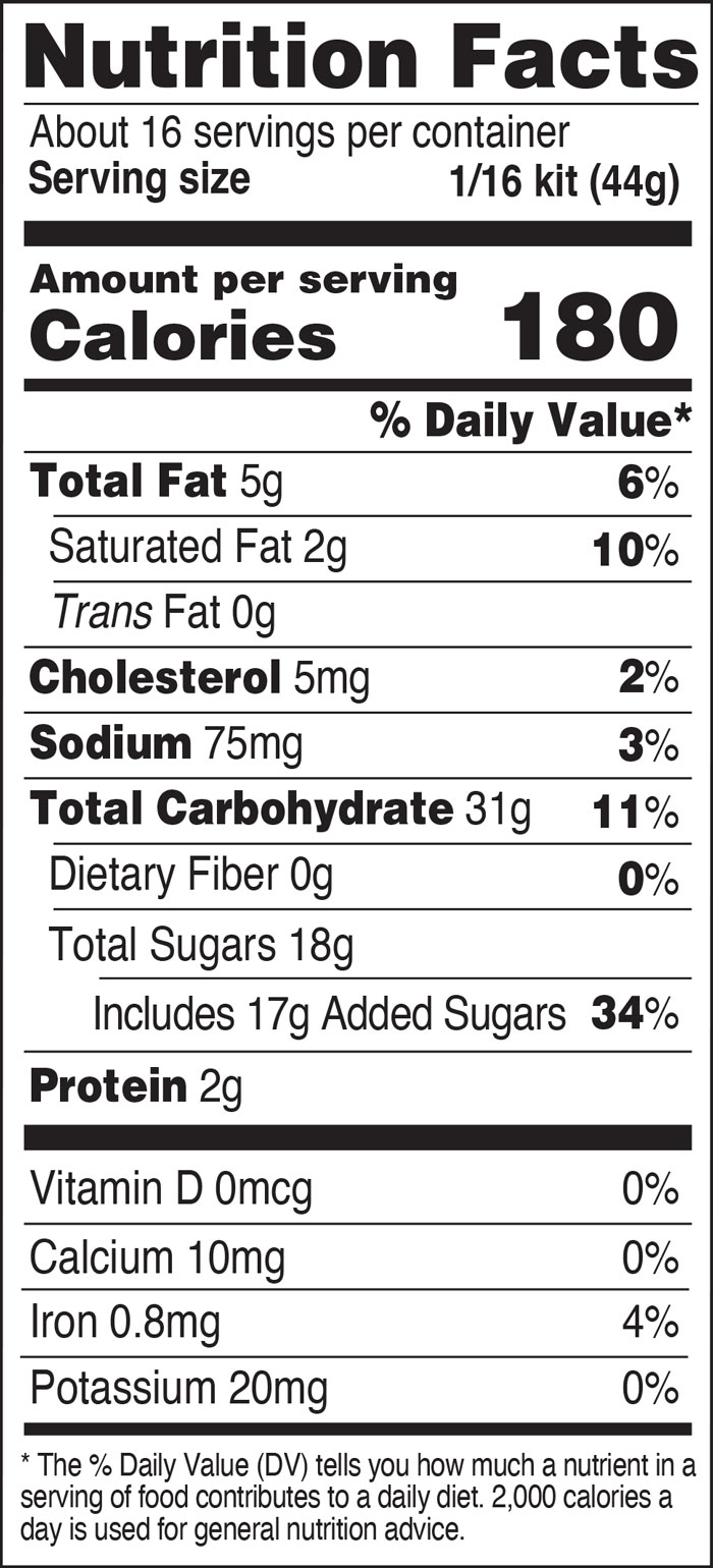2101658-1 Crayola Party Pack Birthday Kit 16ct US NutritionalFacts