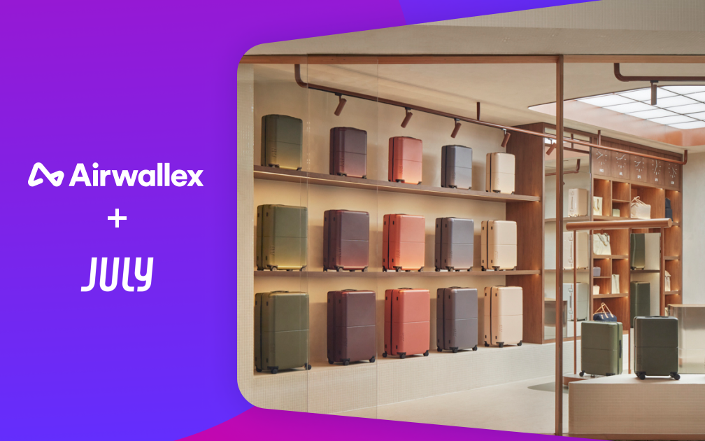 Airwallex 全球支付解决方案，助力旅行箱品牌 July 实现爆发式增长