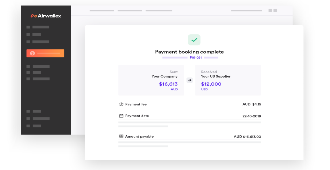 Fast international VND payments