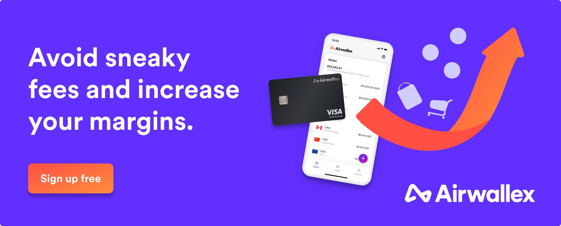 Avoid sneaky fees and increase your margins with Airwallex