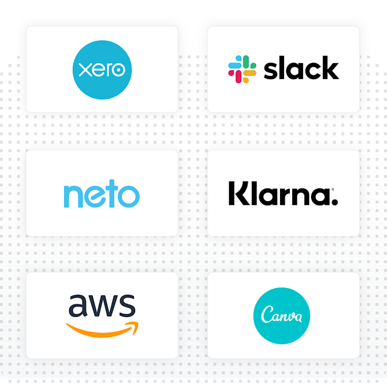 partner offers with AWS, LinkedIn, Klarna, and Dear Systems