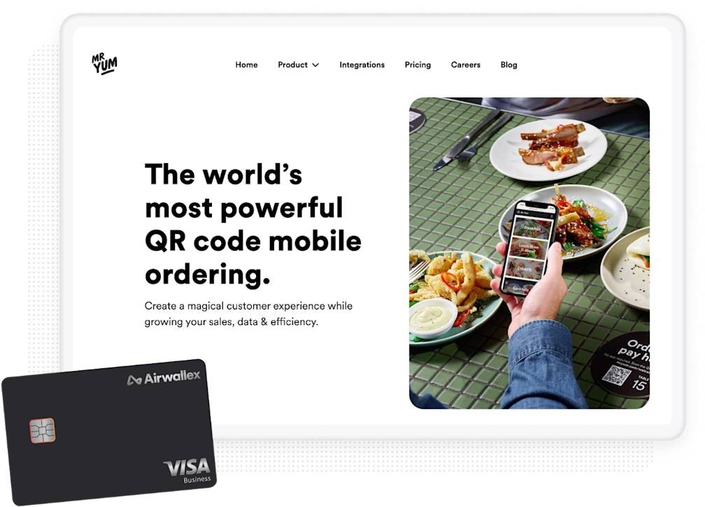 Tech Business Mr Yum goes global with Airwallex