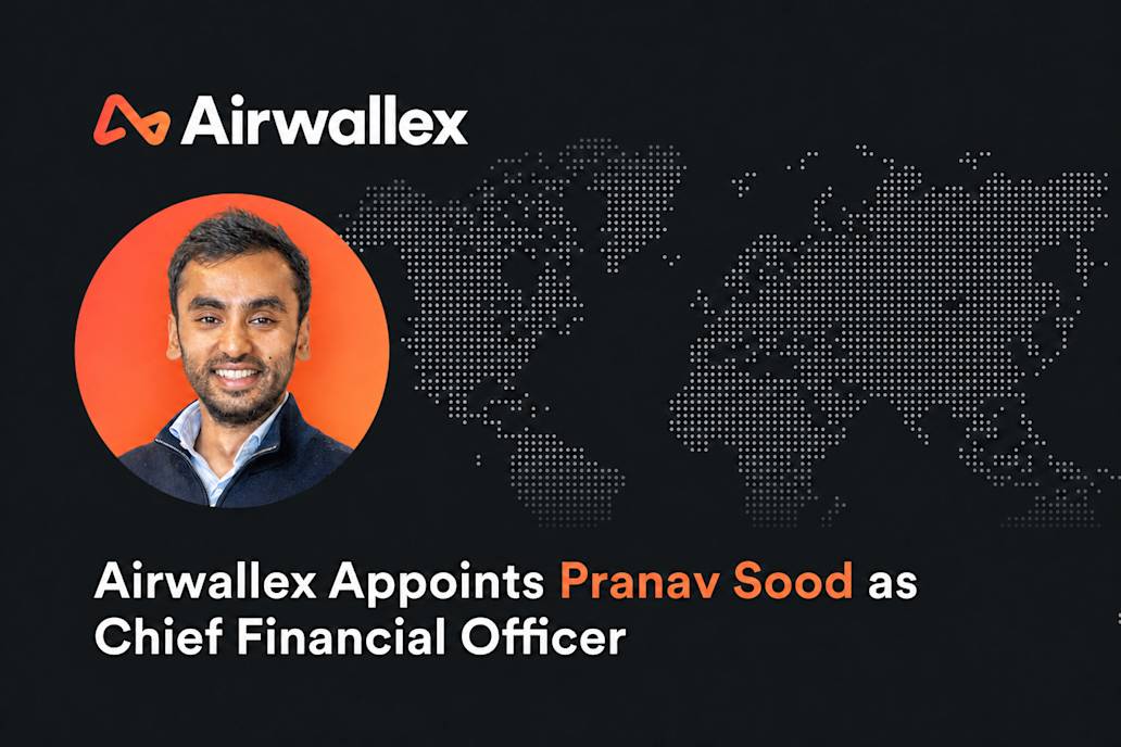 Airwallex signals next phase of global scale with appointment of Chief Financial Officer