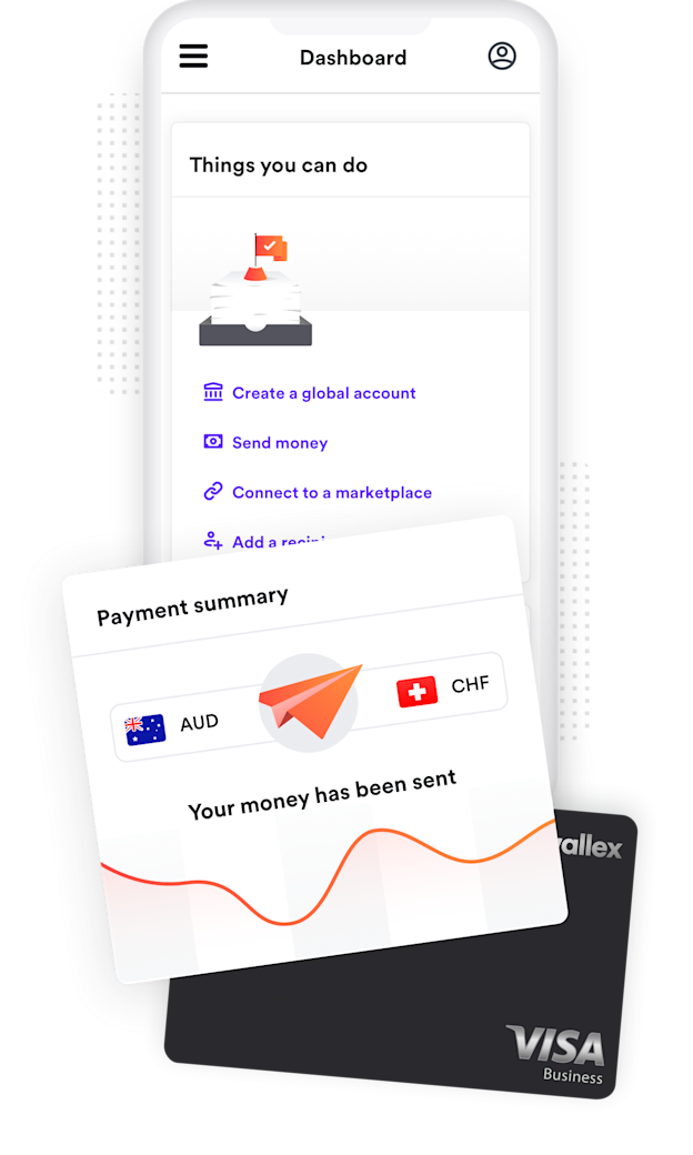 Airwallex platform sending money to Switzerland online