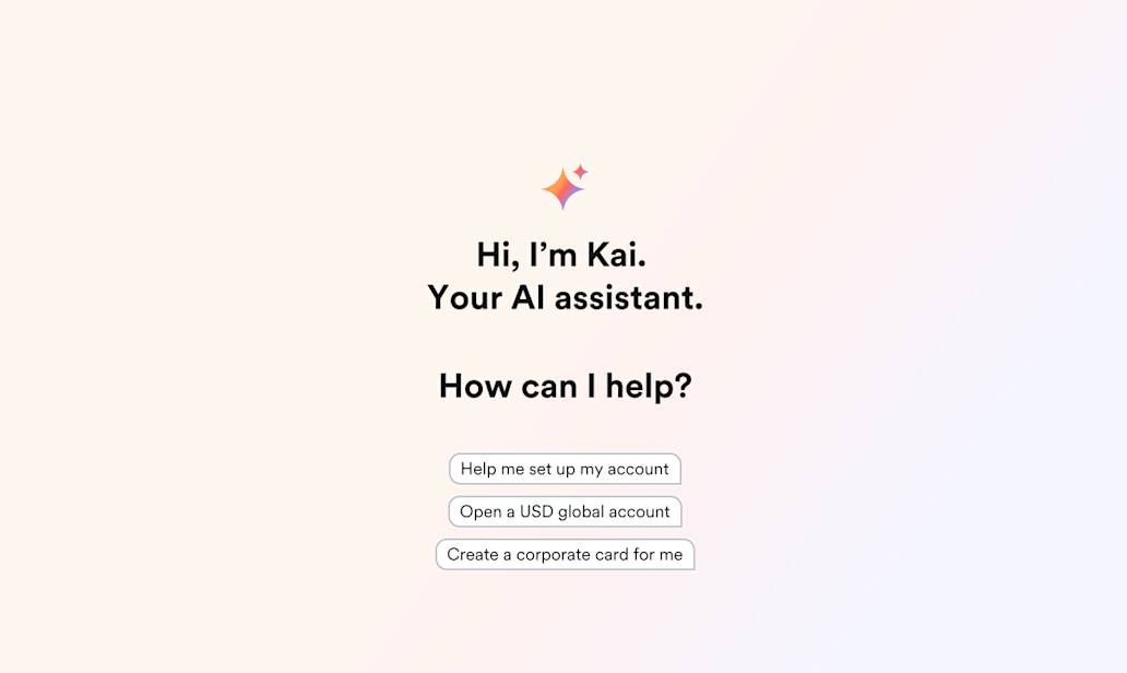Say Hi to Kai: your AI Assistant in Airwallex