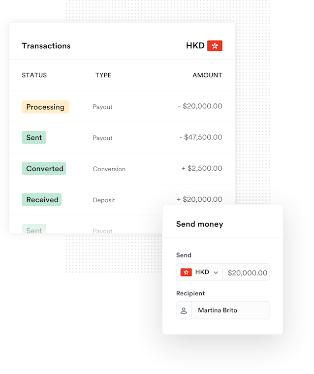 Money Transfer to Hong Kong