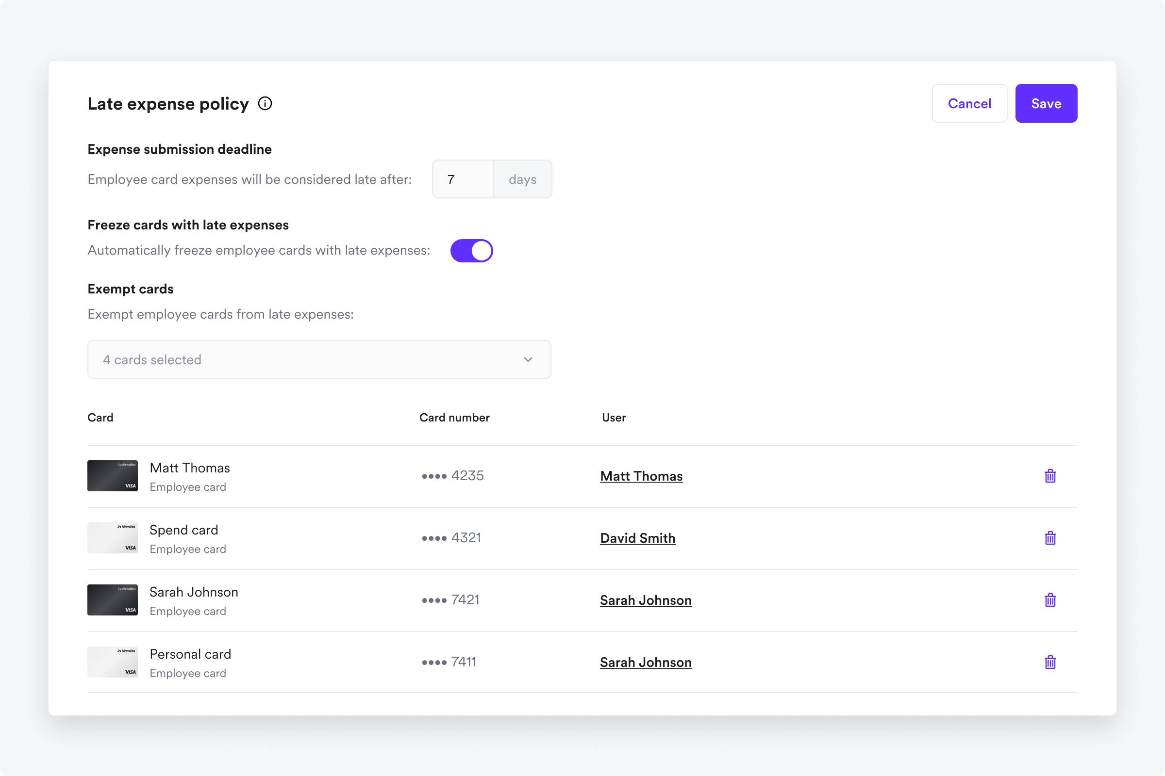 Late submission policies