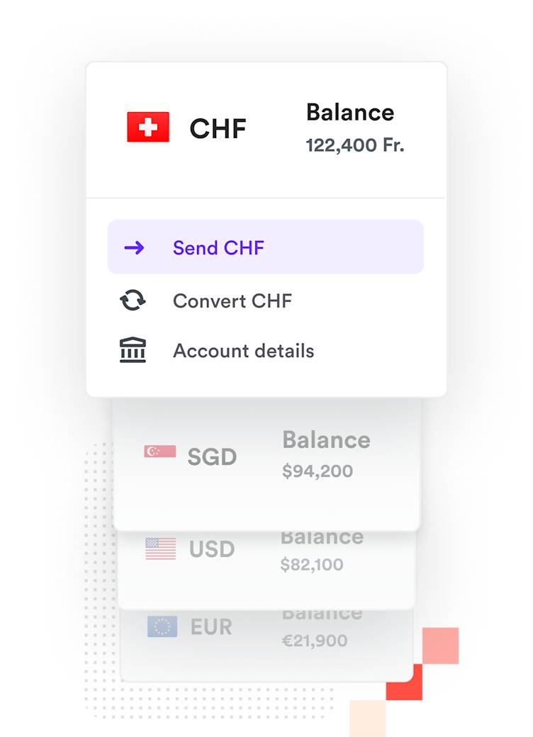 Open Swiss Francs bank account in Singapore