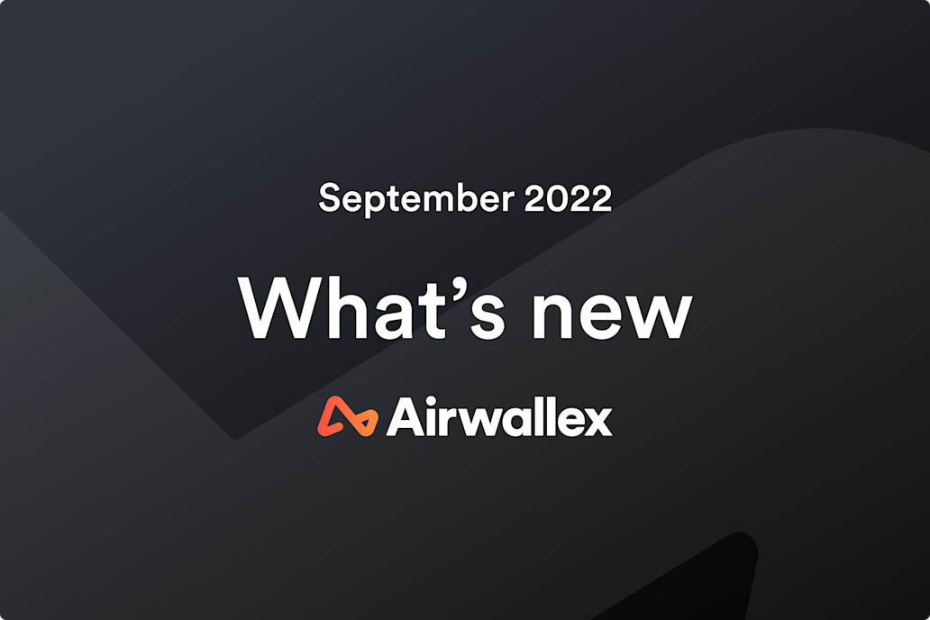 September release notes: Faster payment acceptance, smoother reconciliation, and 2FA