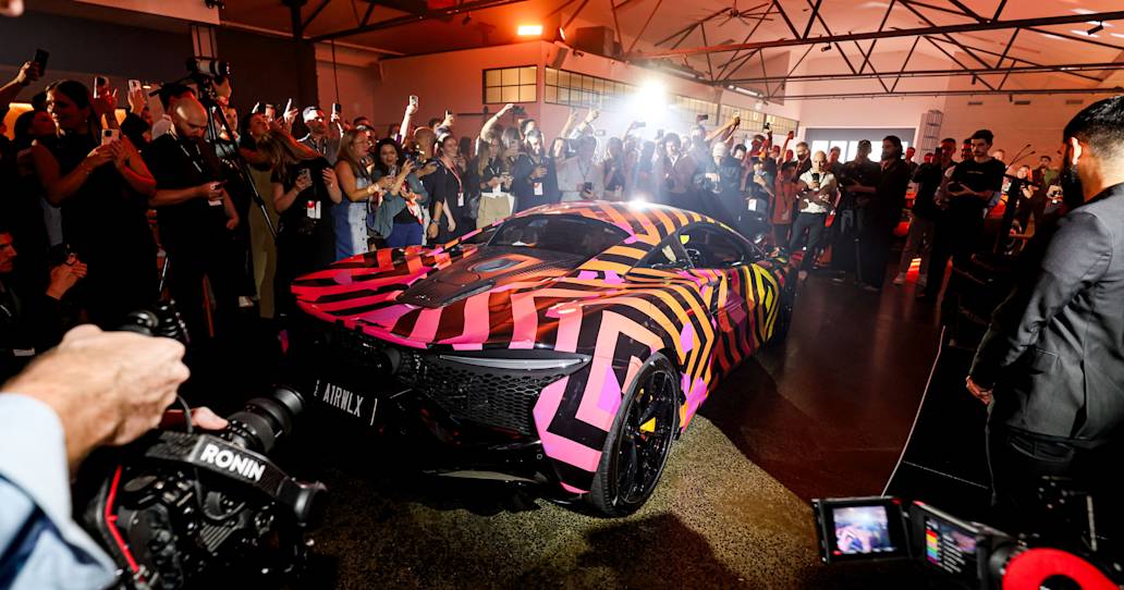 McLaren Formula 1 team driver Oscar Piastri unveils striking supercar to kick off 2025 Melbourne GP