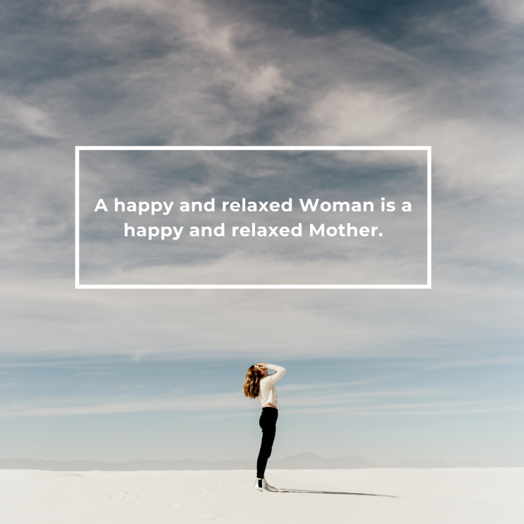 Happy mother quote