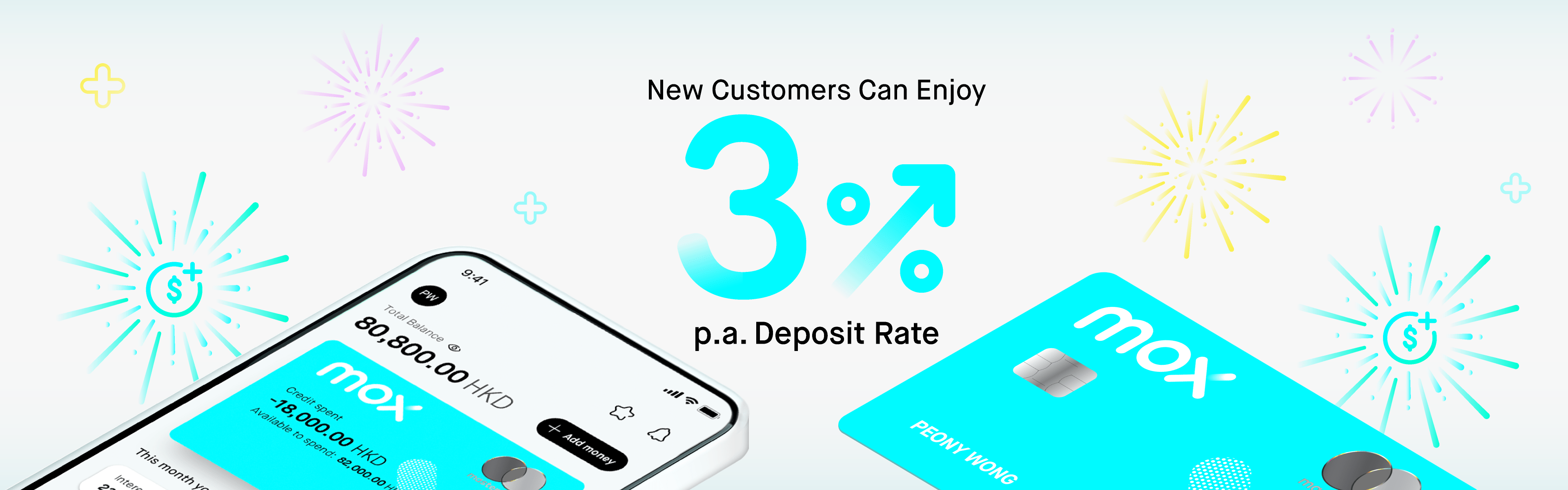 Mox Celebrates Second Anniversary with Exciting Offers New Customers Can Enjoy 3.0% p.a. Deposit Rate 