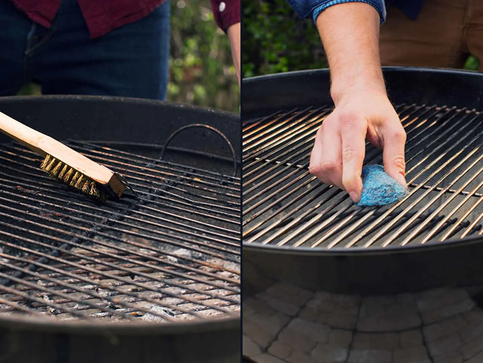 Clean the Grill Gates - textblock image 0 for how-to-prepare-charcoal-grill