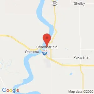 Chamberlain map